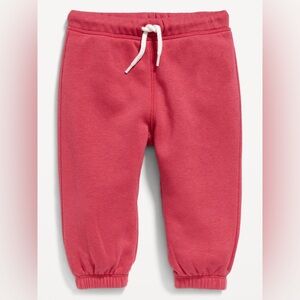 5/$20 | Old Navy Pink Logo Sweatpants (6-12M)